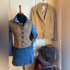 One 5 One mini jeans skort ( skirt/short)